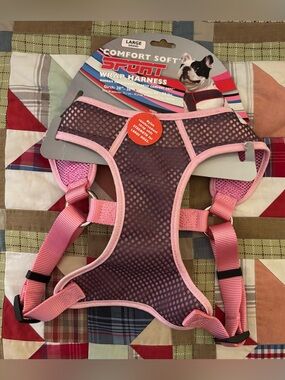 Coastal Pet Comfort Soft Sport Wrap Pink Harness Size L